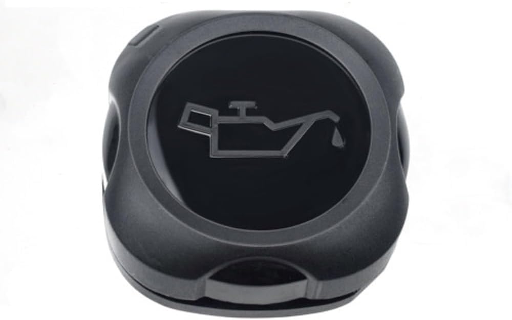 Car Engine Oil Filler Cap Compatible with BMW 128i 328xi 335i 528i 535i 740i X1 X3 E90 E91 E92 E83, Replacement number # 11127560482