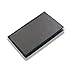 KINGFOM Business PU Leather Journal Name Card Book Holder for 240 Cards Black