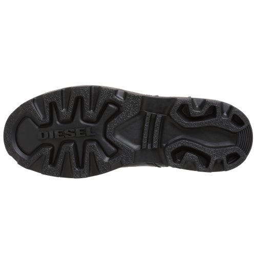 Diesel Tênis masculino da moda Motor Drive, Preto, 12