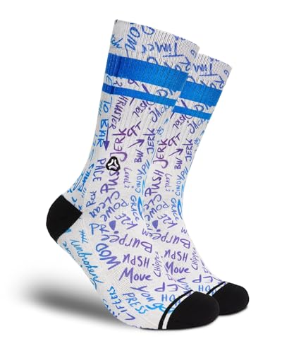 FLINCK AMRAP - Aqua Sportsocken – Nahtlos & Atmungsaktiv | Für Fitness & Crossfit | Unisex | 36-38 (S) | 1 Paar FLINCK AMRAP - Aqua Sportsocken – Nahtlos & Atmungsaktiv | Für Fitness & Crossfit | Unisex | 36-38 (S) | 1 Paar