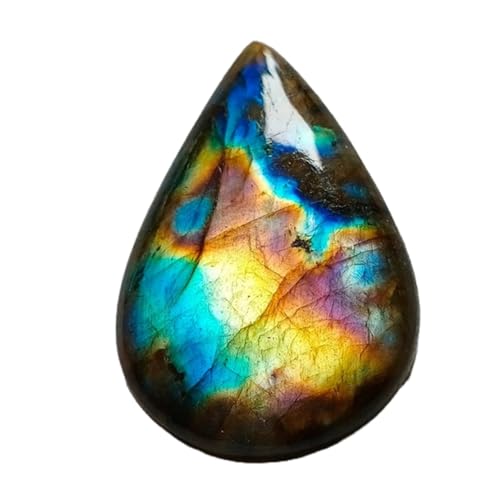 Pierre labradorite naturelle contre la monotonie : créez votre pendentif protecteur unique