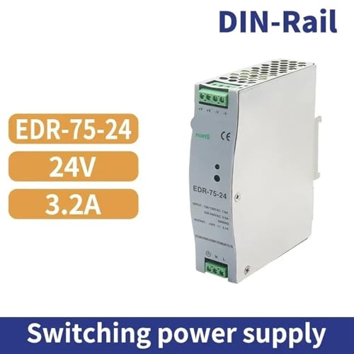 Alimentation à découpage EDR-75-24 robuste en transformateur 75W - 2