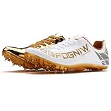 Leichtathletik Spikes Laufschuhe Sprint Schuhe Atmungsaktive Leichte Professionelle Wettkampf Sportschuhe Jungen Mädchen Geschenk (35-45)