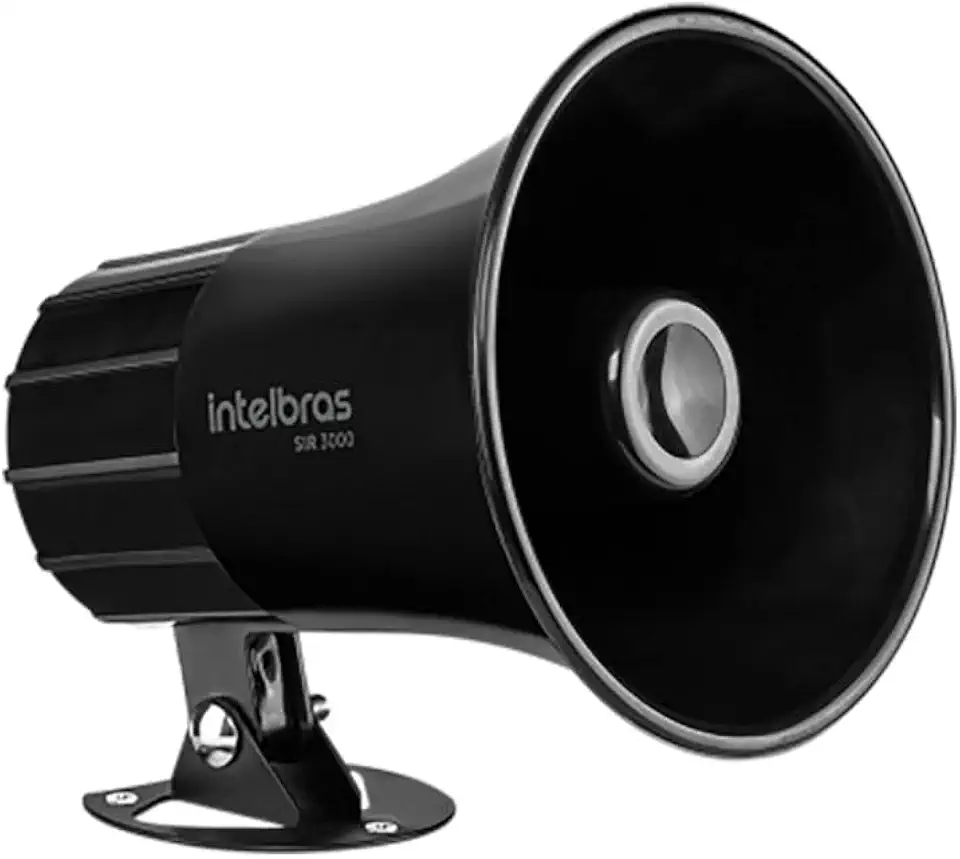 Sirene SIR 3000 120 DB Preta - Intelbras