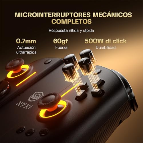 Image of NYXI Hyperion 3 Switch 2 Controller - World's First Third-Party Wireless Controller for Switch 2, Hall Effect Joystick, 9-Axis Gyro, Full Mechanical Buttons, Dual Back Buttons & Adjustable Vibration (Black 1)