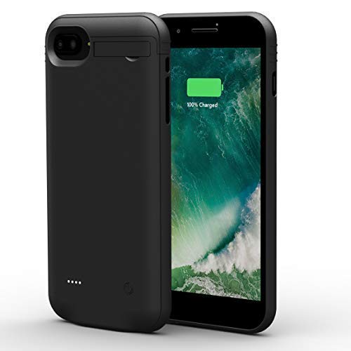 Attom Tech Battery Case Compatible for iPhone 8/7/6/6S, Light-Weight 3000mAh Ultra Slim Portable Charging Case Charger Support Audio/Data Sync Extended Battery Bank