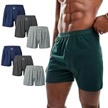Trenzeo Men’s Boxer Shorts 6-Pack – Soft Cotton Underwear for Men, Loose Fit with Button Fly Breathable & Comfortable Men’s Boxers Multipack (UK, Alpha, S, Regular, Regular, Mes's, MixColors)