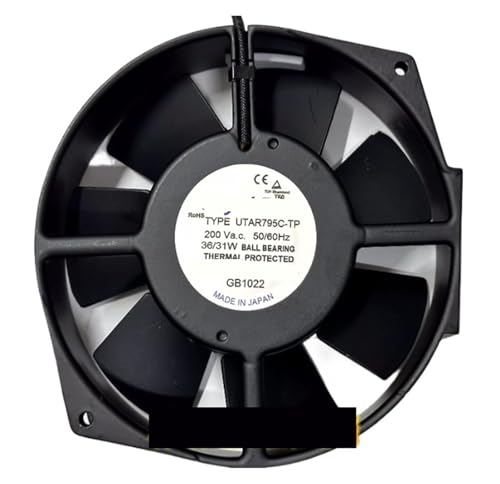 Ventilateur UTAR795C-TP 200VAC compact au design industriel durable