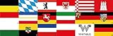 Länderflagge - Aufkleber als Reisetagebuch
