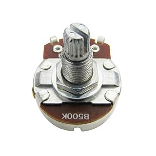 FLEOR Potentiomètre pleine grandeur pour guitare B500k L18mm potentiomètres de contrôle de tonalité audio, paquet de 10 - Les Beatles, Paul McCartney, John Lennon, RIngo Starr, George Harrison FLEOR Potentiomètre pleine grandeur pour guitare B500k L18mm potentiomètres de contrôle de tonalité audio, paquet de 10 – Image 2