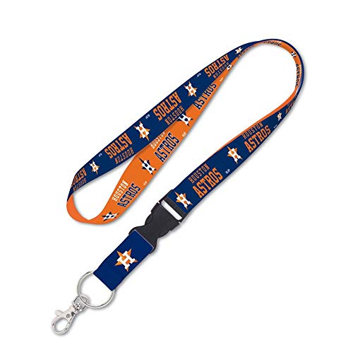 Wincraft MLB Houston Astros Lanyard with Detachable Buckle, 3/4