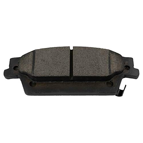Image of TRQ Rear Brake Pad and Rotor Set Ceramic Coated Rotors Brake Code JE5 298mm Rotor Diameter Compatible with 2006-2007 Cadillac CTS 2005-2009 STS