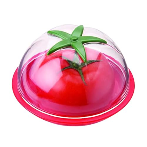 Joie Tomato Contenedor de Ahorro y Almacenamiento, Soporte, cápsula, Cubierta de plástico Duro, Rosso