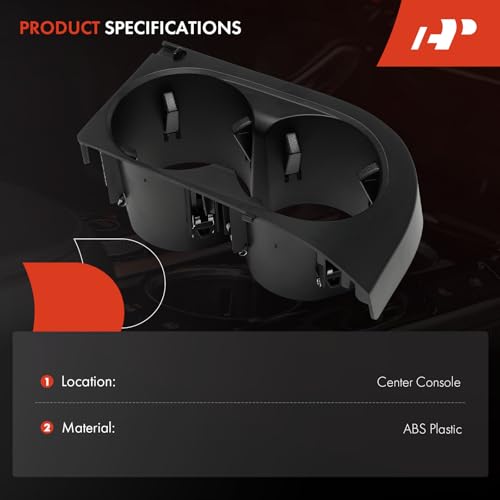 Portavasos negro A-Premium para Mercedes-Benz C-Class 2021-2024 miniatura 2