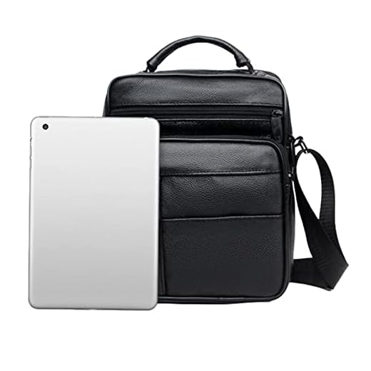 Mens Travel Shoulder Bags Crossbody, ombro em couro PU, ombro bolsa masculina com zíper, mochila bolsa mensageiro para presente Purble