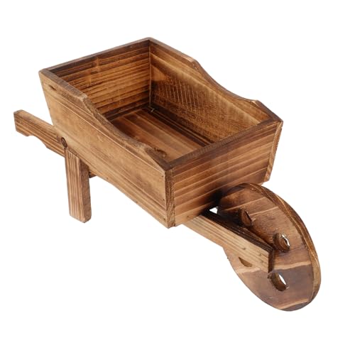 ifundom Pot De Fleurs Jardinière Décorative Forme De Brouette Pot De Fleurs Créatif pour Décoration De Jardin