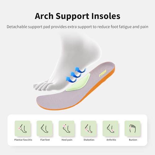 Womens Walking Shoes with Arch Support Athletic Running Tennis Orthotic Fashion Sneakers for Plantar Fasciitis2