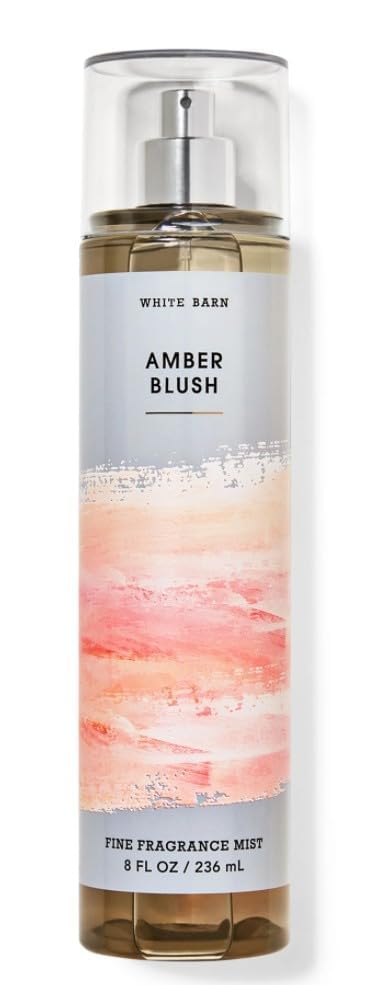 White Barn AMBER BLUSH Fine Fragrance Mist 8 Fluid Ounce