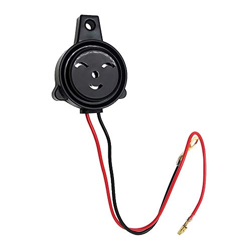 Ajcoflt Buzina reversa do carro Sorriso Rosto Back Up Aviso Alarme Bip para Motocicleta Eletricament