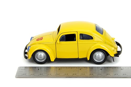 Jada Transformers 1:32 G1 Bumblebee Volkswagen Beetle miniatura 6