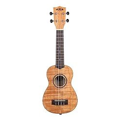 Kala KA-SEM Acajou exotique (+ housse) – Ukulele Soprano - Les Beatles, Paul McCartney, John Lennon, RIngo Starr, George Harrison