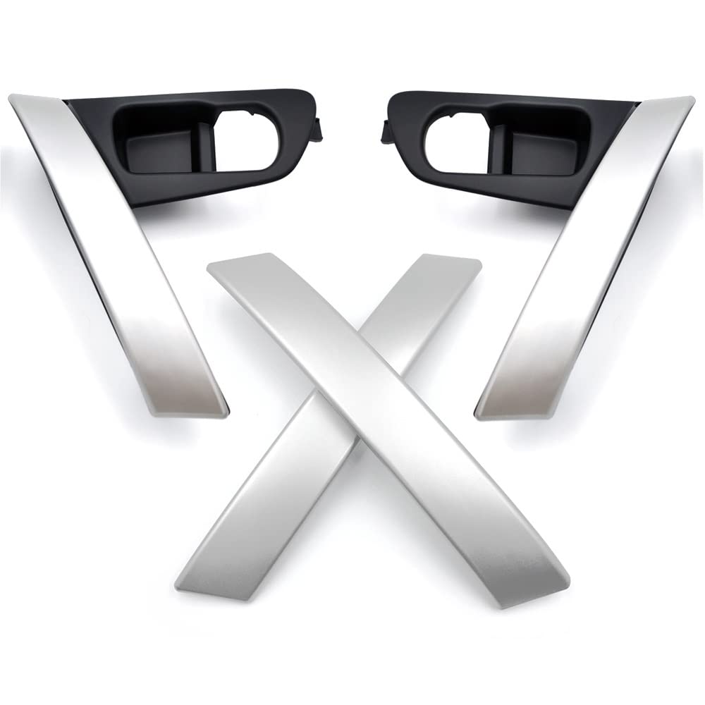 Poignée Porte Poignée Porte Intérieure Voiture Pour Nissan Pour Qashqai J10 2007 2008 2009 2010 2011 2012-2015 Accessoires Voiture Pièces Poignée PoignéE Porte IntéRieure Voiture ( Couleur : Handle 2p
