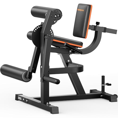 Image of FEIERDUN Adjustable Leg Extension Curl Machine - Leg Extension Machine for Lower Body Workouts - Adjustable Leg Curl Machine, Home Gym Weight Machine