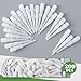 VioraWhite 200 Pack 2BA Thread Soft Tip Dart Points Plastic Replacement Dart Tips Soft Tip Dart Tips Dart Accessories for Tip Darts(White)