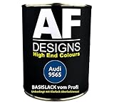 Peinture de voiture pour Audi 9565 Limoge Bleu 250 ml