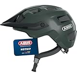 ABUS MTB-Helm MoTrip - Casque de vélo robuste avec visière réglable en hauteur pour VTT...