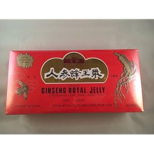 Royal King Deluxe Ginseng Royal Jelly Oral Liquid 60 Vials