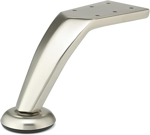 Miniatura 5 de Richelieu Herrajes - 5234140 - Patas para muebles contemporáneas - 523 - 4 2332 pulgadas (4.724 in) - Acabado cromado pulido