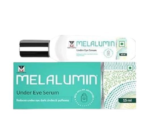 Image of Mela luminn Under Eye Serum for Reduce Under Eye Dark Circle and Puffiness for All Skin, 15ml