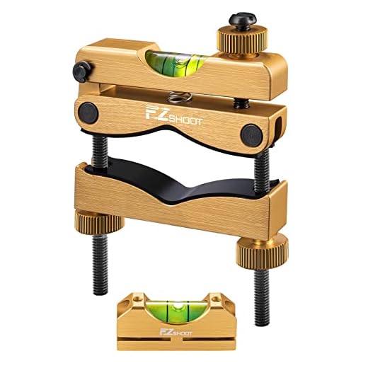 EZshoot Scope Leveling Kit with High-precision Bubble Leveling System, Magnetic Universal Leveling Tool, Compact Storage Case for Equipment and Maintenance