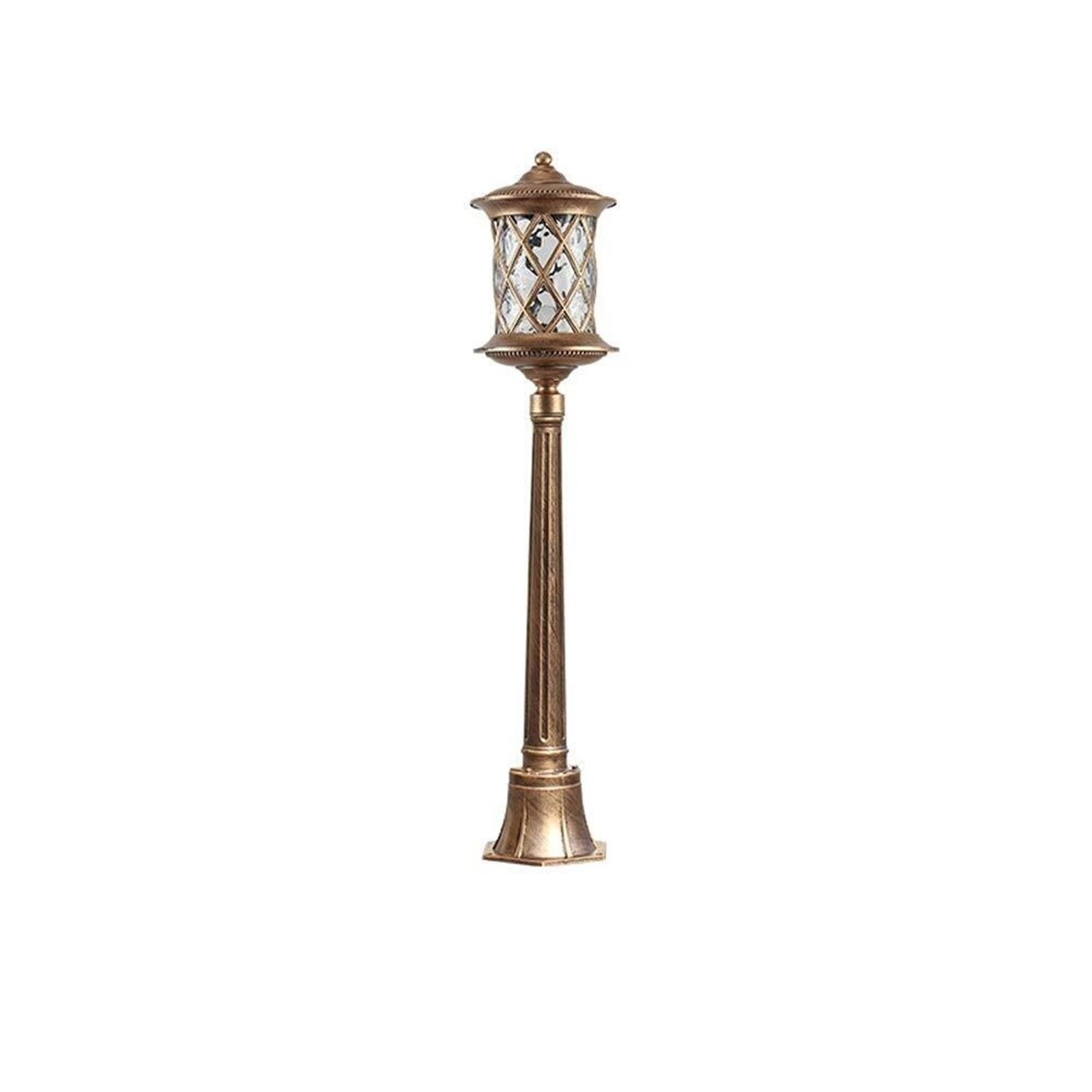 Pfostenleuchten Außenlampe Pfostenleuchten Outdoor Europäische Outdoor Gartenleuchte Rasenlicht Outdoor Wasserdicht Landschaft Straßenlaterne Gemeinschaftspark Villa Gartenleuchten Glaslampe