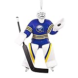Hallmark NHL Buffalo Sabres Goalie Christmas Ornament