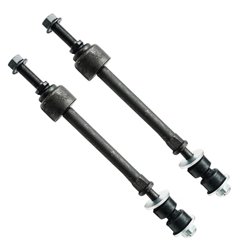 Image of Detroit Axle - 4WD Front 6pc Control Arms Kit for 06-08 Dodge Ram 1500, 2 Upper Control Arms w /Ball Joints 2 Lower Ball Joints 2 Sway Bars 2006 2007 2008 Replacement