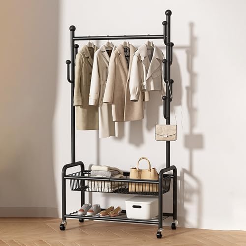 Organiseur de vêtements portable pour optimiser le rangement de la chambre