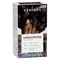 Clairol Colourstrong Permanent Hair Dye 1.0 Black Hawaii 1 Pack