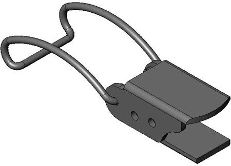 Series 806 Toggle Latches, .2 Pull Up Ability, No Strike Needed, Steel (1 Each)