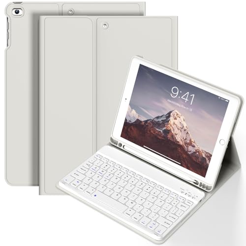 BQDIYOO L[{[hP[X iPad 6 / 5 (2018 2017Nf) 9.7C` L[{[hP[X iPad Air 2/Airp yVz_[t EFCNX[v O[