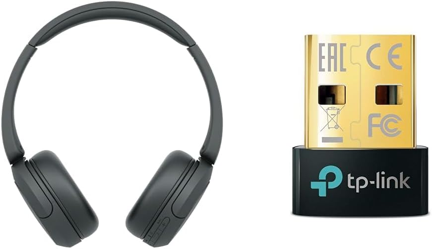 Sony Wireless Headphones WH-CH520: Bluetooth Compatible / Lightweight Design Approx. 147g / Customizable Sound Quality with Dedicated App / Black WH-CH520 B view 24