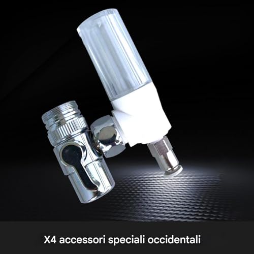 Irrigateur buccal pour robinet X4 sans électricité pression réglable