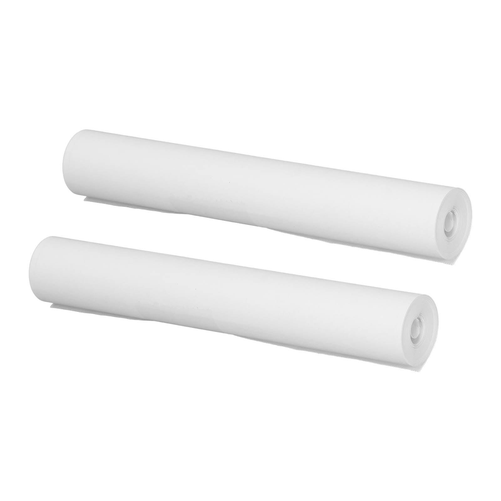 Biały Papier Termiczny A4 2 Rolki 210x30 mm do Drukarek Faktur Etykiet dla Biura Magazynu Papier Termalny
