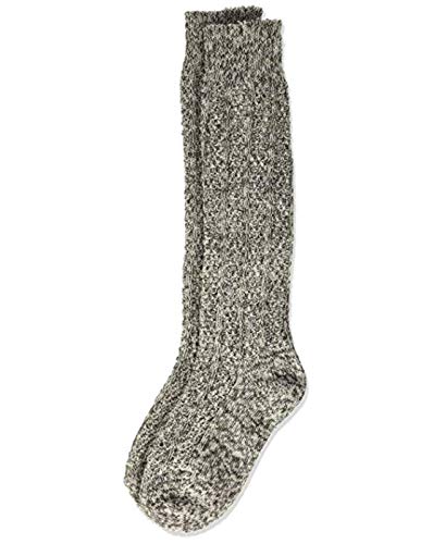 Lusana Jungen Kinder-Kniestrumpf Meliert (One Size (Herstellergröße: 18-20), (Beige Braunmeliert 42)) Cover