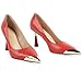 Red Pumps for Women Pointed Toe Stiletto High Heels Ideal for Business Office Dress Weddings Fashion Events and Dance Parties Elegant Footwear for The Modern Woman 9.5