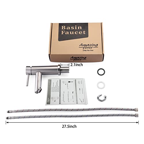 Amazing Force AF041000BN Mischbatterie für Waschbecken, Einhebelmischer, AF041000BN