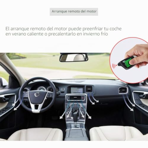 Alarma de coche de 2 vías para evitar robos con sensor de microondas y arranque EASYGUARD 5