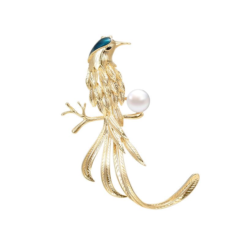 Image of Animal Brooch for Women Rhinestone Brooch Pin 18k Gold Plated Animal Lapel Pin Fashion Jewelry Gift for Mom Wife