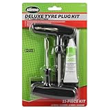 Slime 2040-5 Tire Repair Plug Kit, Deluxe, Contains Strings, Tools and Glue, 11 Pieces